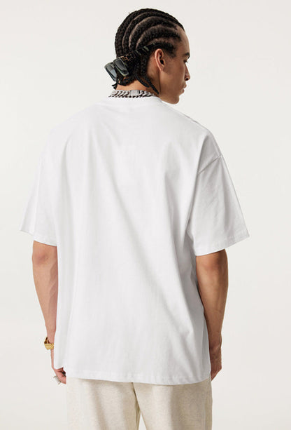 Cardydony Women's Ouroboros 8Ball Graphic Tee for Women | Oversized Soft Cotton Streetwear Top