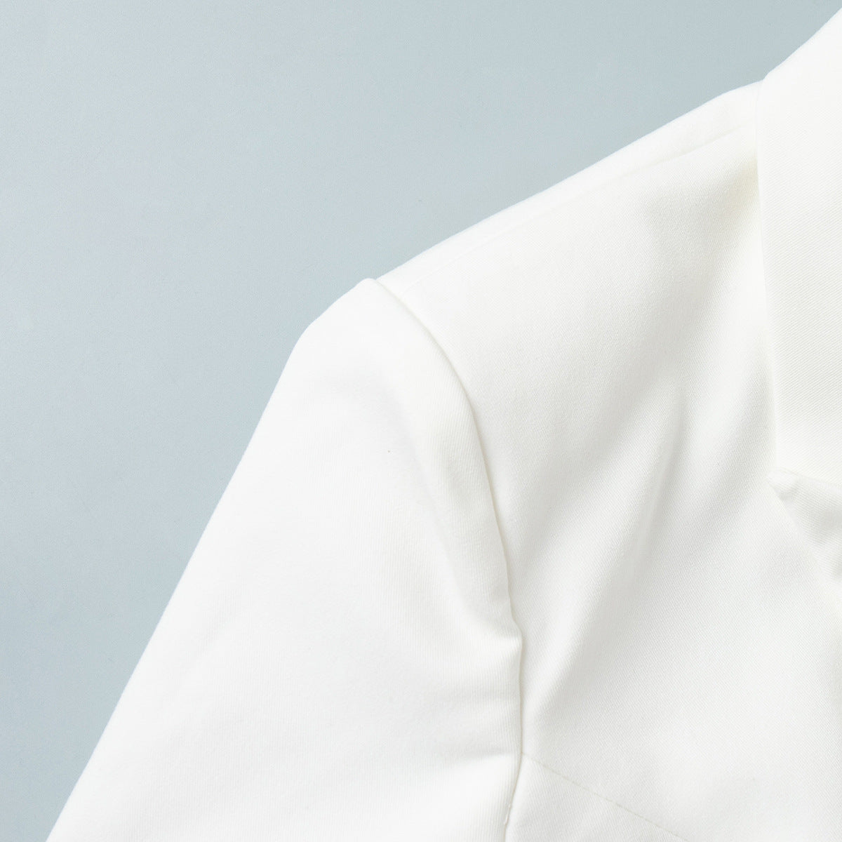 Cardydony Women's Structured White Blazer Tailored Double-Breasted Suit Jacket for Women