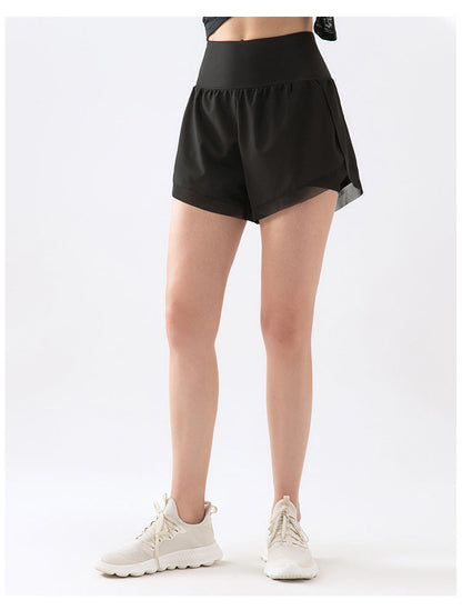 Cardydony Women's Athletic Shorts | High Waisted Yoga Shorts with Inner Liner