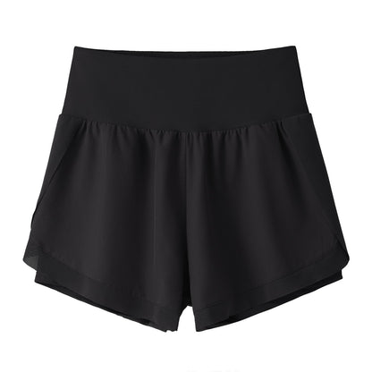 Cardydony Women's Athletic Shorts | High Waisted Yoga Shorts with Inner Liner