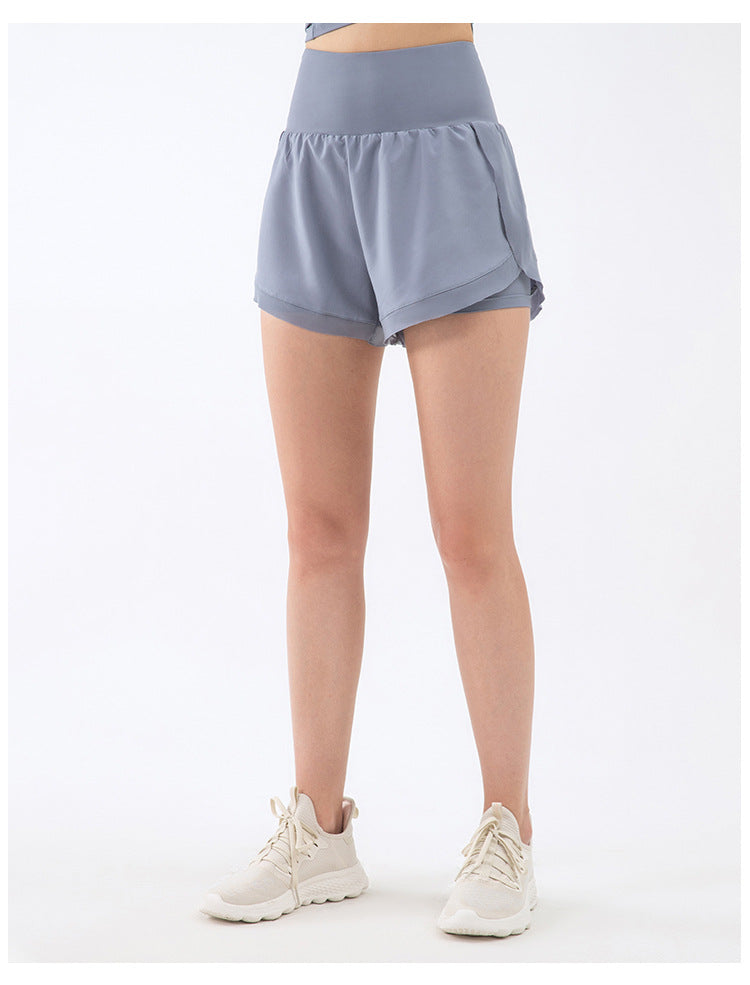 Cardydony Women's Athletic Shorts | High Waisted Yoga Shorts with Inner Liner