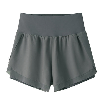 Cardydony Women's Athletic Shorts | High Waisted Yoga Shorts with Inner Liner