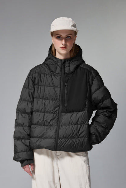 Cardydony Women's Women's Puffer Jacket 90% Down Water-Resistant Hood — Winter Coat