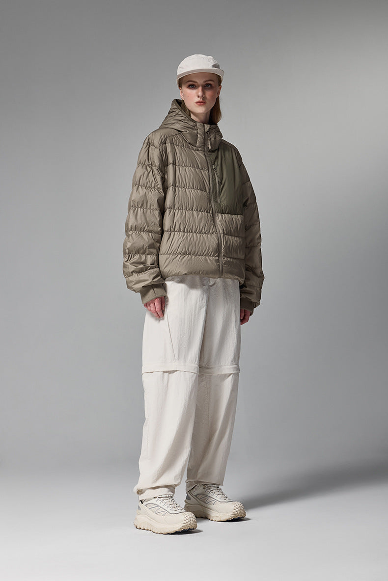 Cardydony Women's Women's Puffer Jacket 90% Down Water-Resistant Hood — Winter Coat