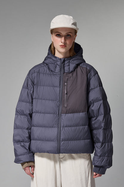 Cardydony Women's Women's Puffer Jacket 90% Down Water-Resistant Hood — Winter Coat